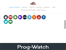 Tablet Screenshot of progwatch.com